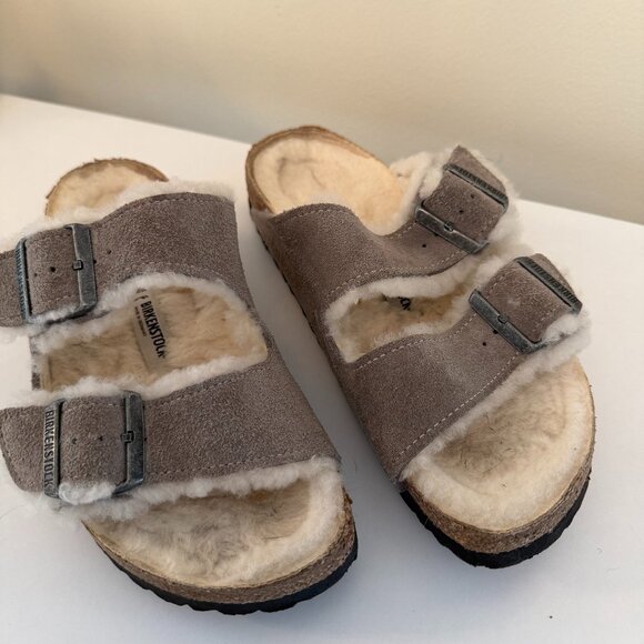 Birkenstock Shearling Arizona - Picture 1 of 3